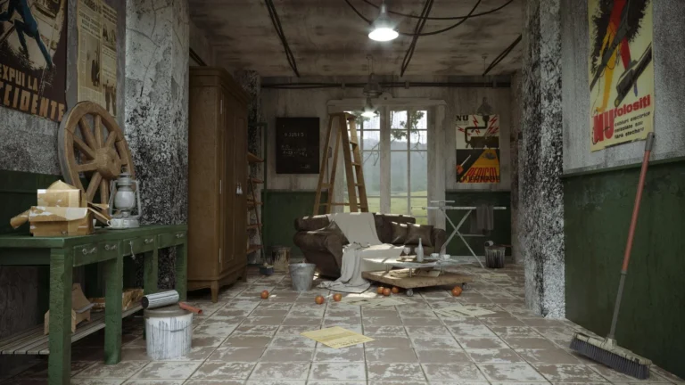 Game development 3D lighting VR scene Unity editor